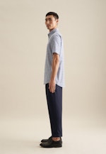 Regular Business shirt Check in Light Blue |  Seidensticker Onlineshop