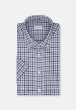 Regular Business Hemd Karo in Hellblau |  Seidensticker Onlineshop