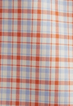 Regular Business shirt Check in Orange |  Seidensticker Onlineshop