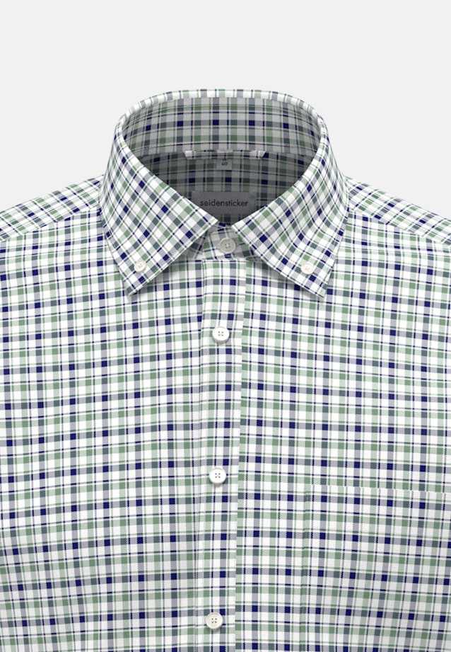 Regular Business shirt Check in Green |  Seidensticker Onlineshop