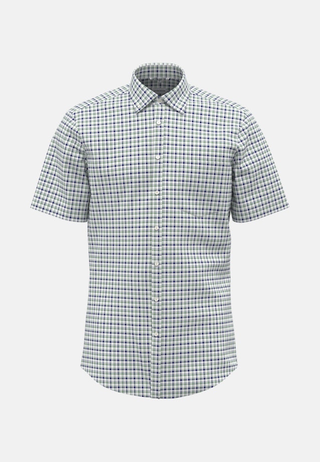 Regular Business shirt Check in Green |  Seidensticker Onlineshop