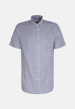 Comfort Business Hemd Karo in Hellblau |  Seidensticker Onlineshop