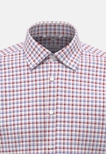 Bügelfreies Twill Kurzarm Business Hemd in Comfort mit Button-Down-Kragen in Rot |  Seidensticker Onlineshop