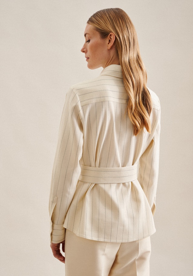 Shirt Blouse Stripes in Ecru | Seidensticker Onlineshop