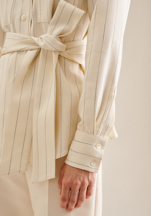 Shirt Blouse Stripes in Ecru | Seidensticker Onlineshop