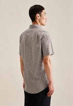 Regular Business Hemd Floral in Braun |  Seidensticker Onlineshop