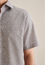 Regular Business Hemd Floral in Braun |  Seidensticker Onlineshop