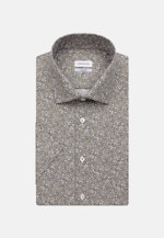 Regular Business Hemd Floral in Braun |  Seidensticker Onlineshop