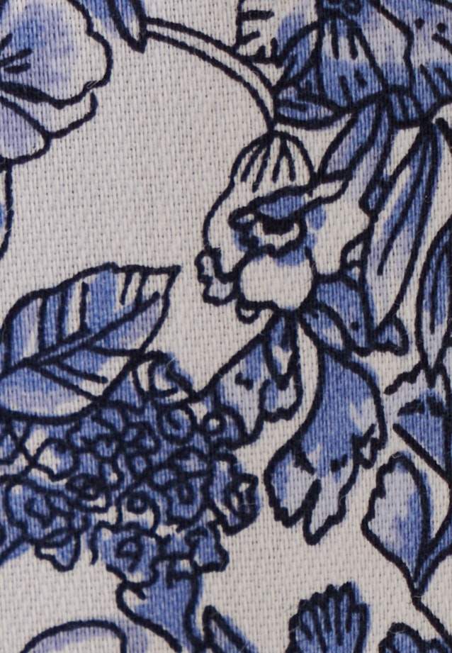 Slim Performance-Hemd Floral in Hellblau |  Seidensticker Onlineshop