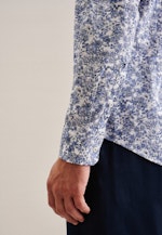 Slim Performance-Hemd Floral in Hellblau |  Seidensticker Onlineshop