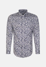 Slim Performance-Hemd Floral in Hellblau |  Seidensticker Onlineshop