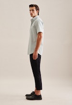 Regular Business Hemd Streifen in Grün |  Seidensticker Onlineshop