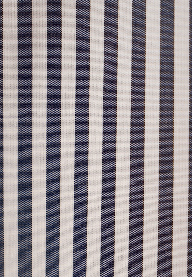 Regular Business Hemd Streifen in Mittelblau |  Seidensticker Onlineshop