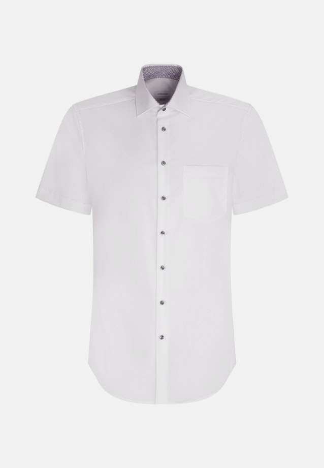Regular Chemise d'affaires Uni in Blanc |  Seidensticker Onlineshop