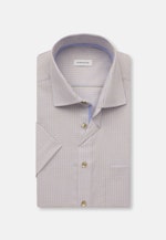 Regular Business shirt Check in Brown |  Seidensticker Onlineshop