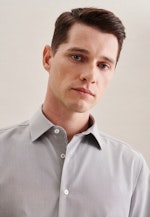 Slim Chemise d'affaires Uni in Gris |  Seidensticker Onlineshop