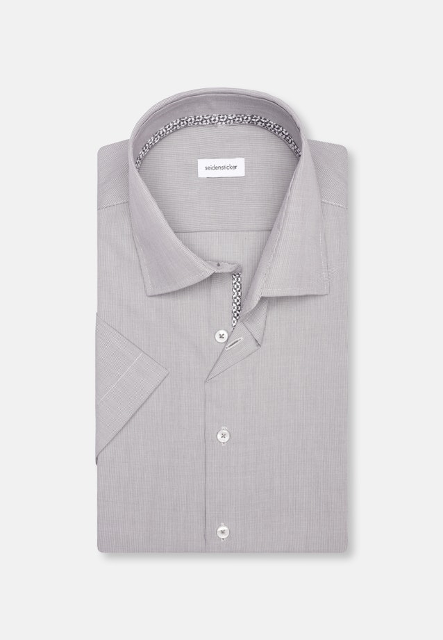 Slim Chemise d'affaires Uni in Gris |  Seidensticker Onlineshop