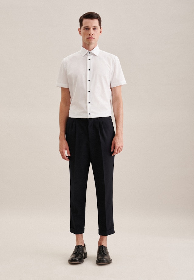 Slim Business shirt Uni in White |  Seidensticker Onlineshop