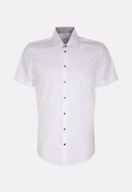 Chemise Business Slim Manche courte sans repassage in Blanc |  Seidensticker Onlineshop