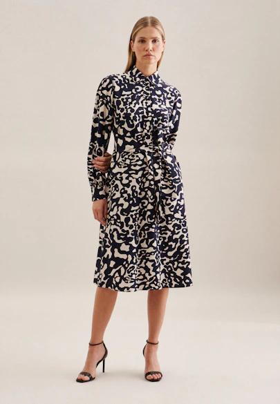 Dress Animal in Dark Blue |  Seidensticker Onlineshop