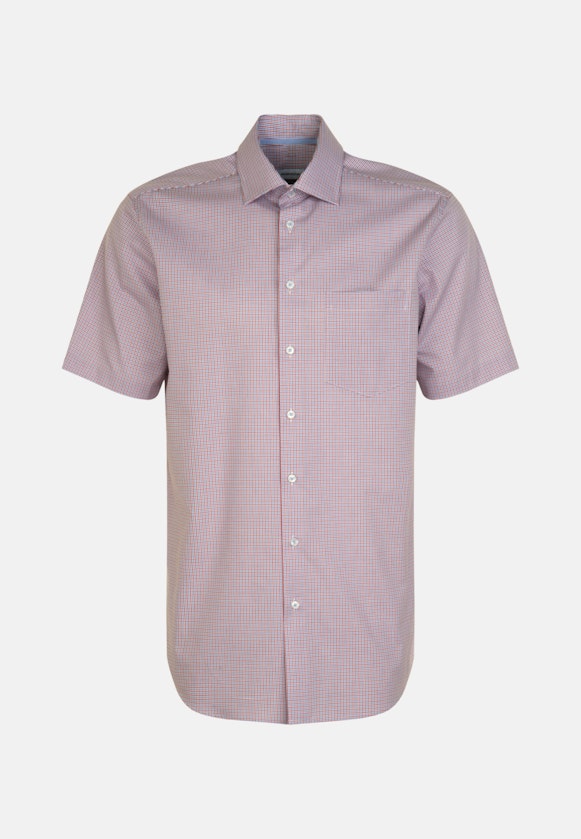 Comfort Business Hemd Karo in Rot |  Seidensticker Onlineshop