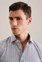 Shaped Business Hemd Streifen in Grün |  Seidensticker Onlineshop