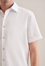 Shaped Business shirt Uni in White |  Seidensticker Onlineshop
