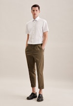 Shaped Business shirt Uni in White |  Seidensticker Onlineshop