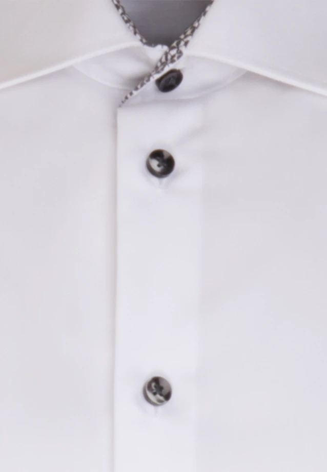 Shaped Business shirt Uni in White |  Seidensticker Onlineshop