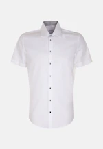 Shaped Business shirt Uni in White |  Seidensticker Onlineshop