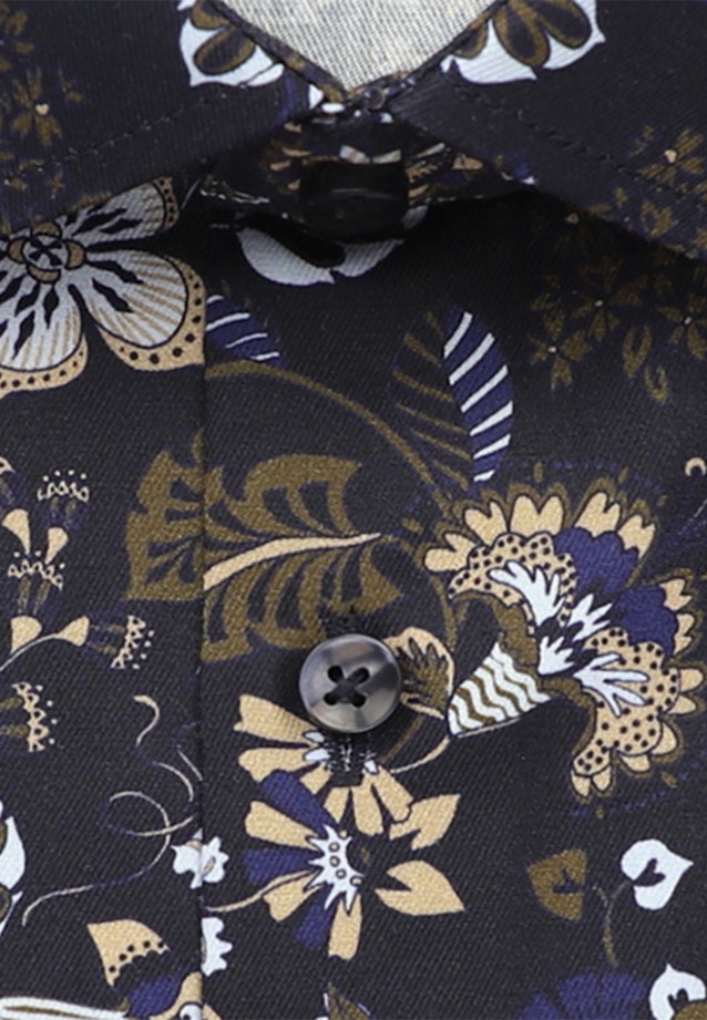 Comfort Chemise d'affaires Imprimé in Bleu Foncé |  Seidensticker Onlineshop