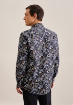 Comfort Chemise d'affaires Imprimé in Bleu Foncé |  Seidensticker Onlineshop