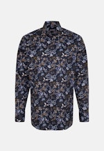 Comfort Chemise d'affaires Imprimé in Bleu Foncé |  Seidensticker Onlineshop