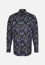 Comfort Chemise d'affaires Imprimé in Bleu Foncé |  Seidensticker Onlineshop