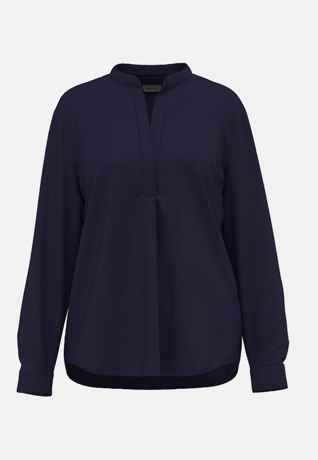 Collar Tunic in Dark Blue |  Seidensticker Onlineshop