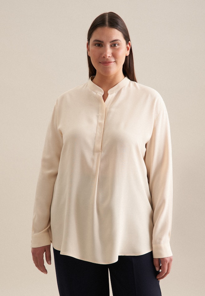 Collar Tunic in Ecru | Seidensticker online shop