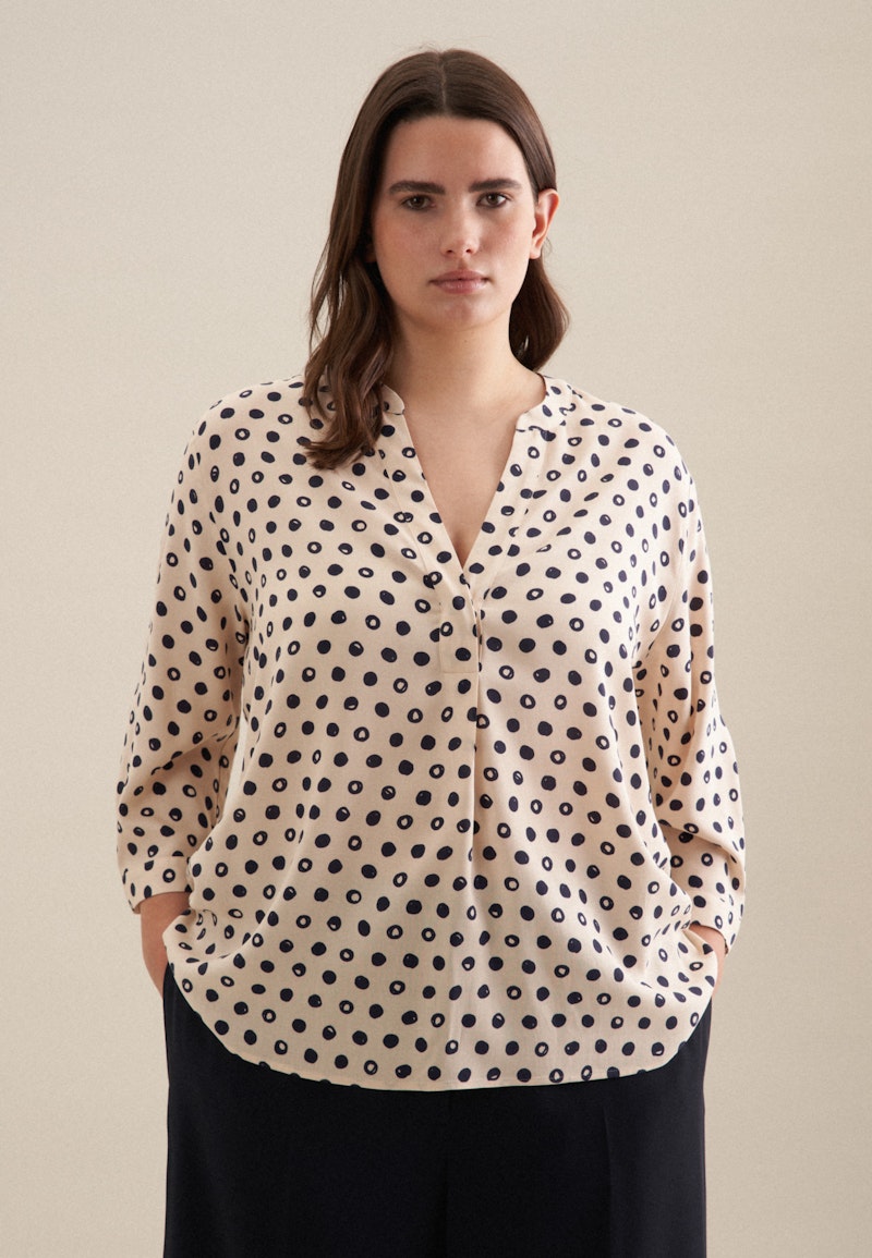 Collar Stand-Up Blouse
