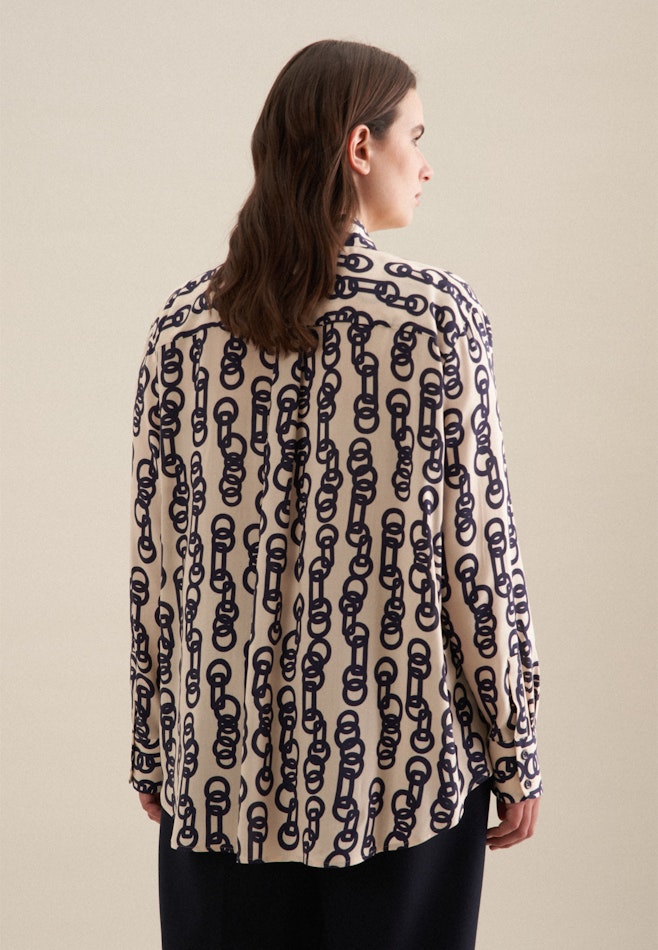Grande taille Collar Shirt Blouse in Ecru | Seidensticker online shop