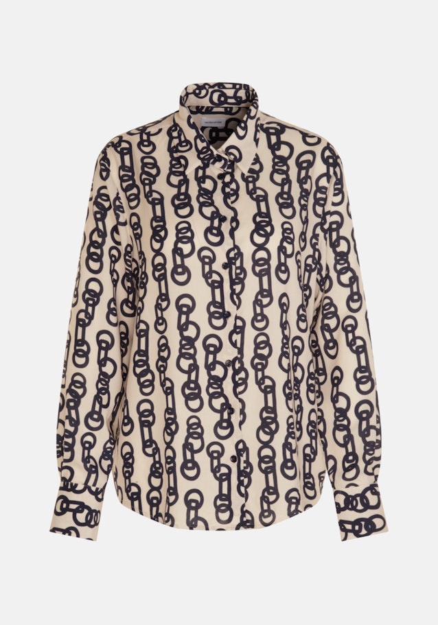Grande taille Collar Shirt Blouse in Ecru |  Seidensticker Onlineshop