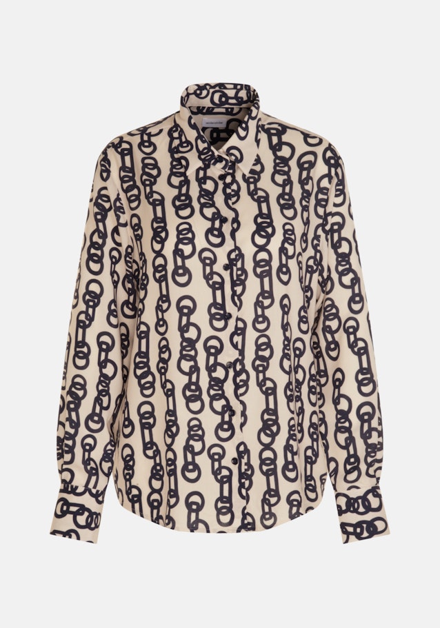 Hemdbluse Kettenprint in Ecru | Seidensticker Onlineshop