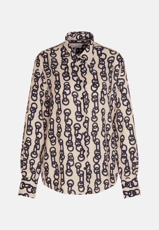 Grande taille Kraag Shirtblouse in Ecru |  Seidensticker Onlineshop