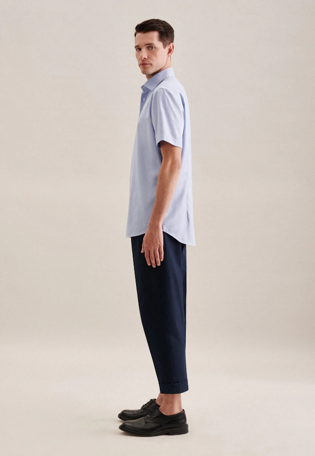 Shaped Business Hemd Uni in Hellblau |  Seidensticker Onlineshop