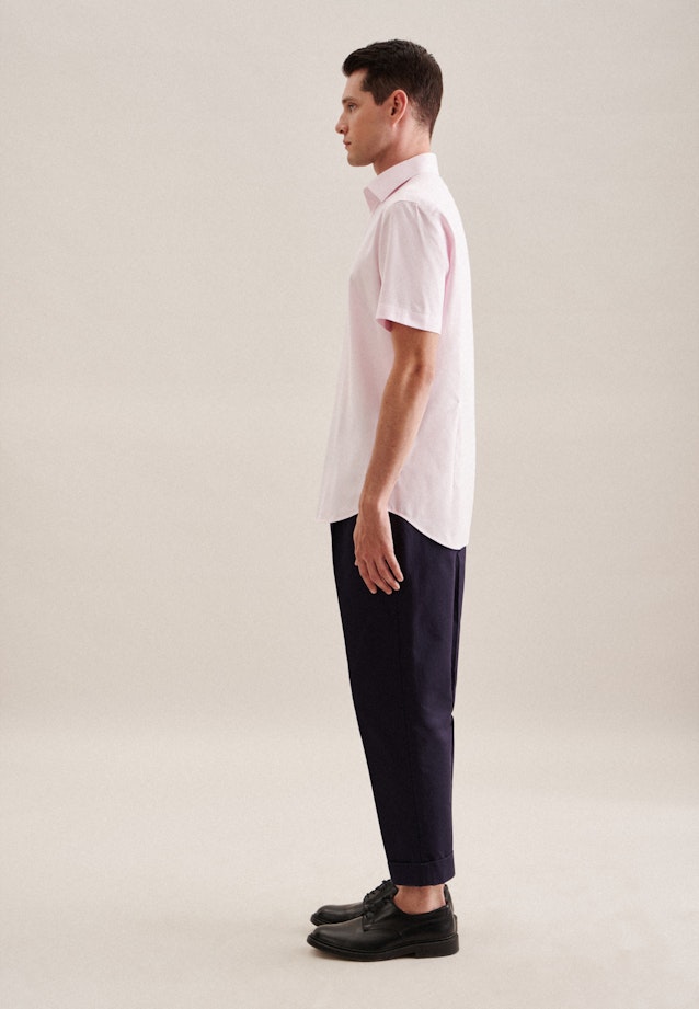 Shaped Business Hemd Uni in Rosa/Pink |  Seidensticker Onlineshop