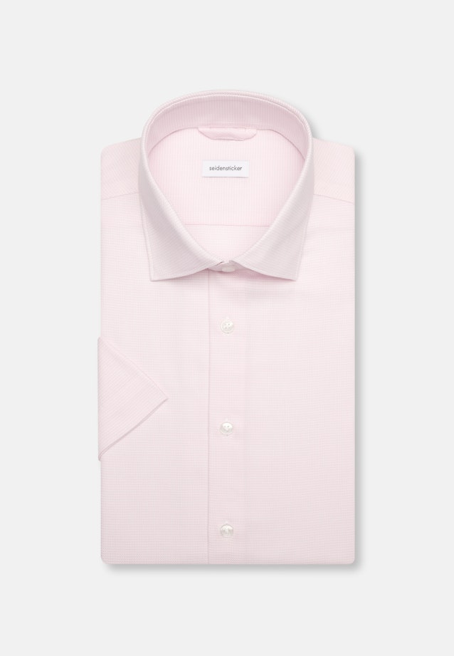Shaped Business Hemd Uni in Rosa/Pink |  Seidensticker Onlineshop
