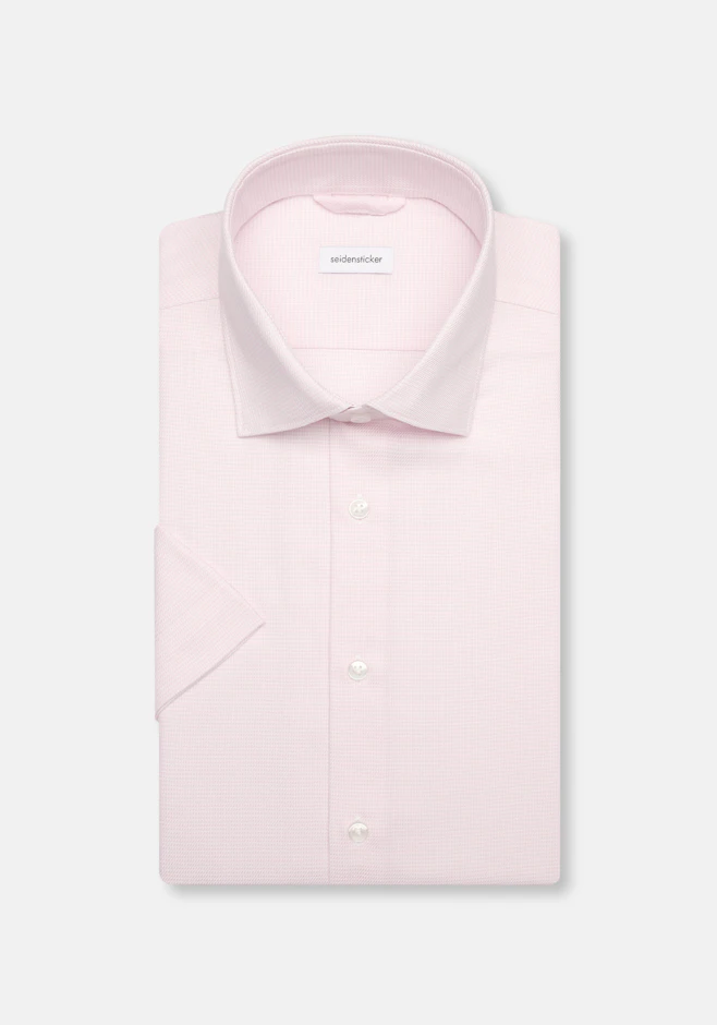 Shaped Business Hemd Uni in Rosa/Pink | Seidensticker Onlineshop