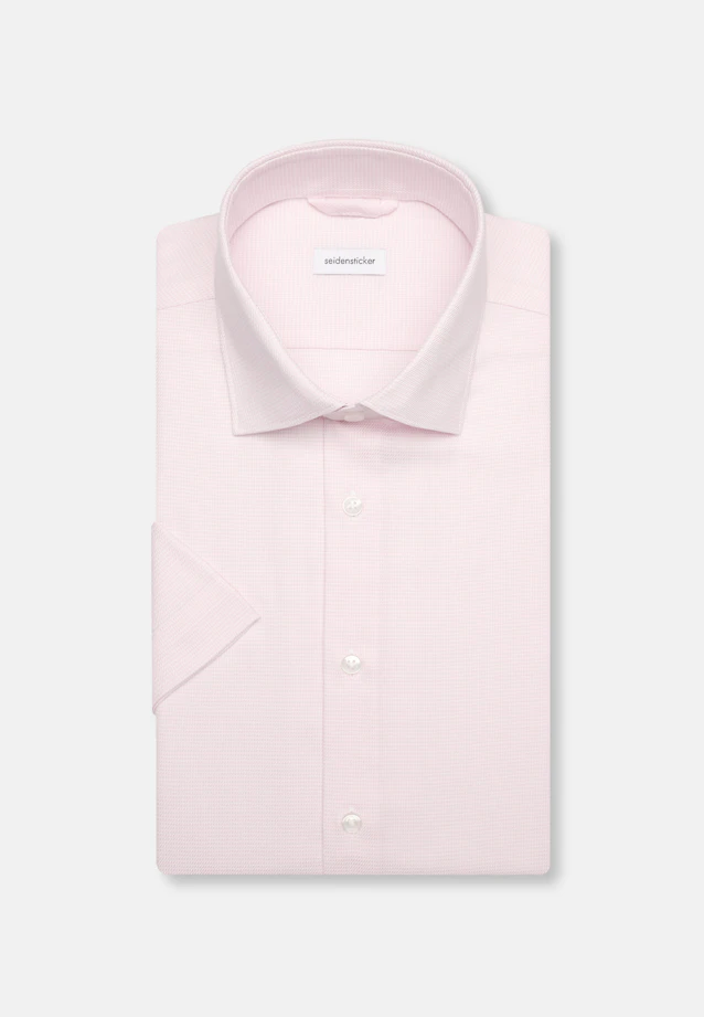 Shaped Business Hemd Uni in Rosa/Pink |  Seidensticker Onlineshop