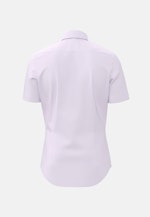 Non-iron Structure Short sleeve Business Shirt in Shaped with Kent-Collar in Purple |  Seidensticker Onlineshop