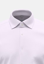 Non-iron Structure Short sleeve Business Shirt in Shaped with Kent-Collar in Purple |  Seidensticker Onlineshop