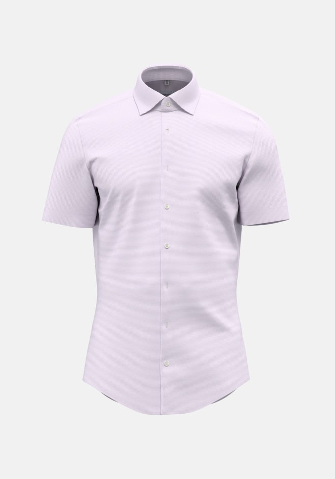 Shaped Chemise d'affaires Uni dans Lilas | Boutique en ligne Seidensticker