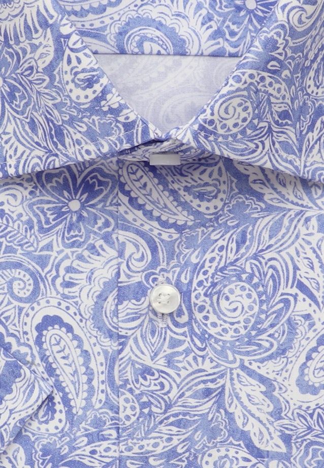 Regular Business Hemd Paisley in Hellblau |  Seidensticker Onlineshop